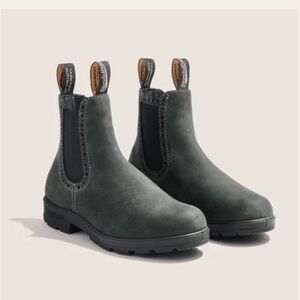 Bluntstone 1630 hightop boots - rustic black